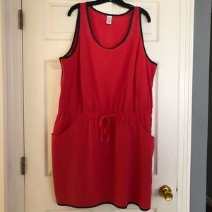 Livi Active Coral Romper Dress